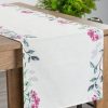 OBRUS LILIA 40 X 180 CM BIAŁY