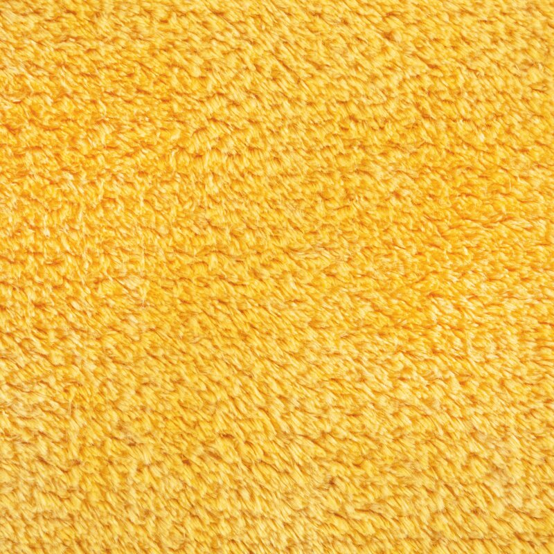 Koc flano RICKY musztardowy 130x170 cm – miękki i ciepły
