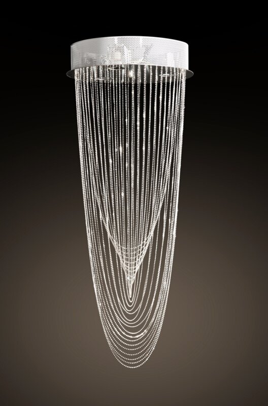 Lampa wisząca Chain 02 fi 30 X 78 cm – efektowne oświetlenie wnętrza