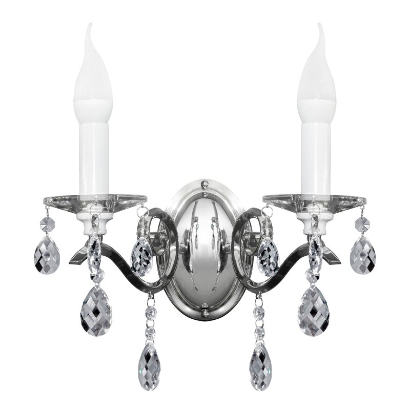 LAMPA LORETA (02) 34 X 20 X 32 CM SREBRNY L/LORETA/02 34X20X32CM