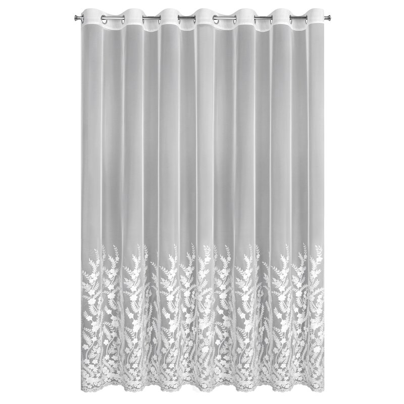 Firana gotowa Talina biała 300 x 250 cm – rozprasza światło