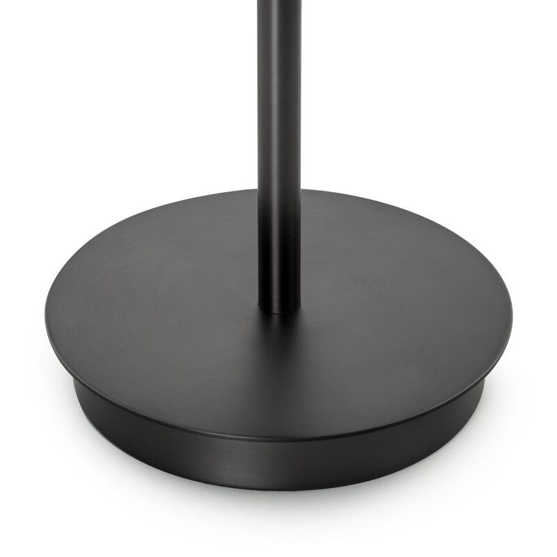 Lampa stołowa Aron 02 grafitowa O 24 X 55 CM – do salonu i sypialni