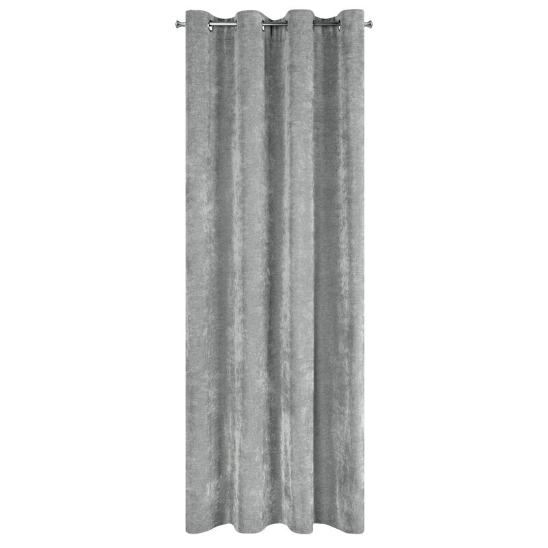 Zasłona gotowa Nilo szara 140 x 250 cm – przytulny klimat wnętrza