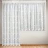 Firana gotowa biała 400 x 160 cm – rozjaśnia wnętrze