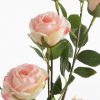 Kwiaty róże NATU różowy 75 cm – doda uroku wnętrzu