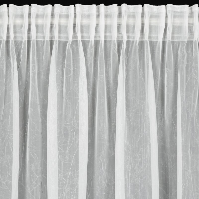 Firana gotowa Elia biała 140 x 270 cm – rozjaśnia wnętrze