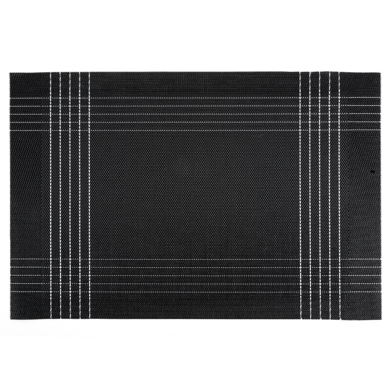 Podkładka strukturalna czarna 45 x 30 cm – chroni powierzchnie