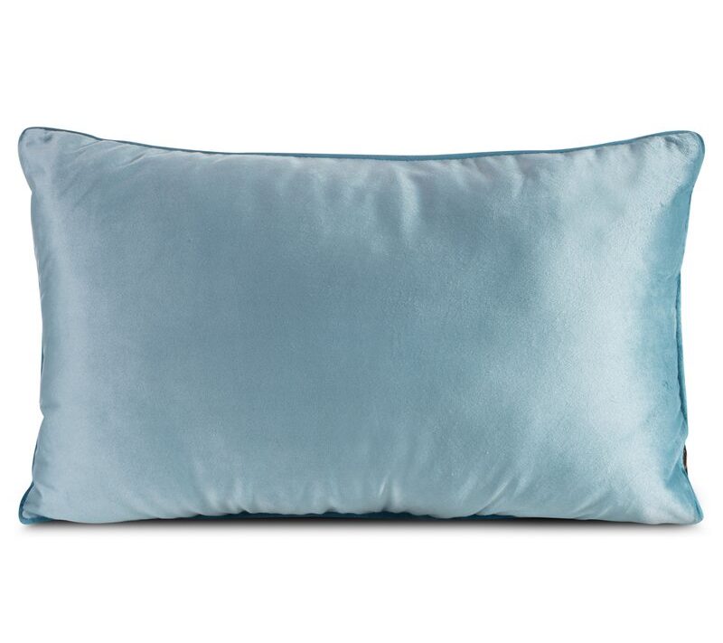 Poszewka Velvet morska 30 x 50 cm – miękka w dotyku