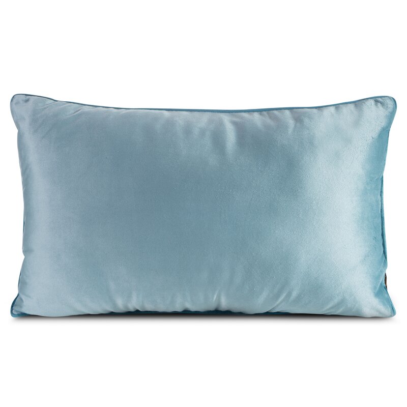 Poszewka Velvet morska 30 x 50 cm – miękka w dotyku