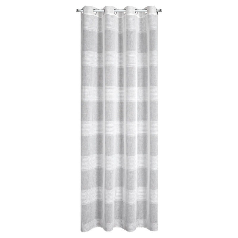Zasłona gotowa Agata biała 140 x 250 cm – rozproszone światło