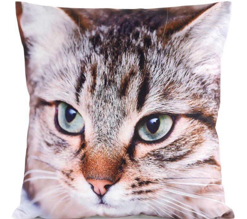Poszewka dekoracyjna Animal biała 45 x 45 cm – doda uroku wnętrzu