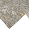 Obrus gobelinowy BOCONO musztardowy 85 X 85 cm – doda ciepła wnętrzu