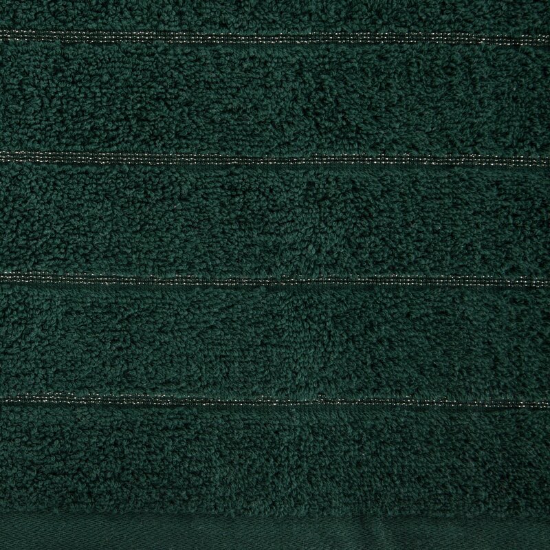 Ręcznik DALI ciemnozielony 30 X 50 CM – z subtelnym zdobieniem