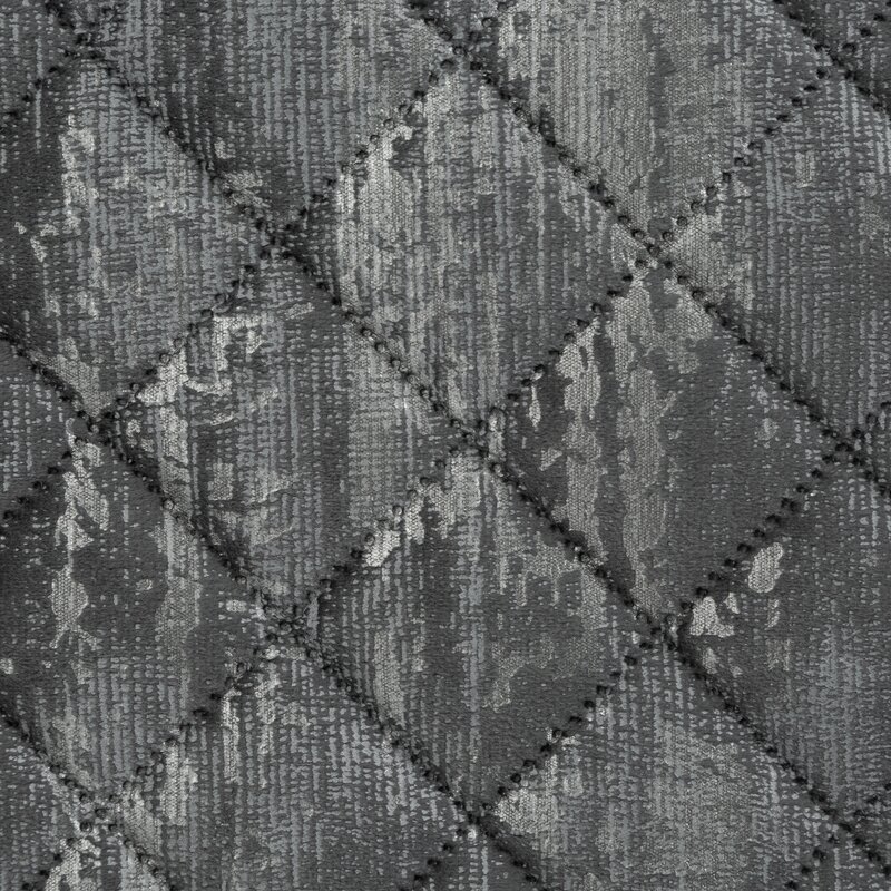 Narzuta welwetowa BLINK 3 stalowa 170 x 210 cm – ochrona pościeli