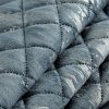 Narzuta Velvet niebieska 170 x 210 cm – dodaje miękkości