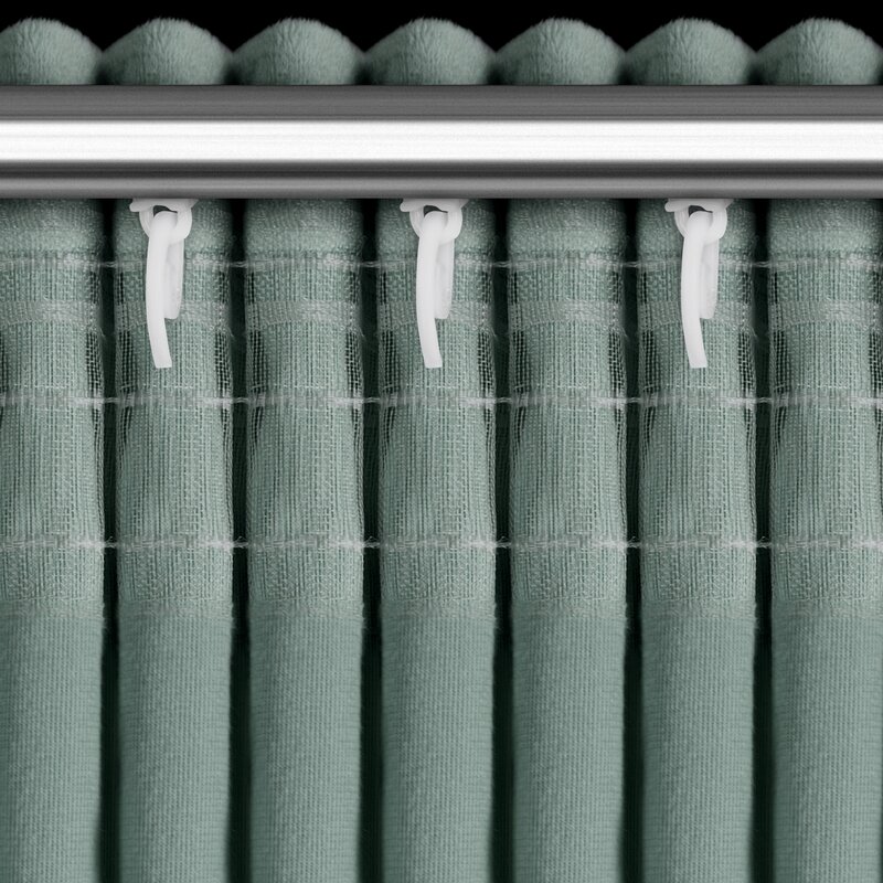 Zasłona gotowa Eva Minge miętowa 140 x 270 cm – zaciemniająca i stylowa