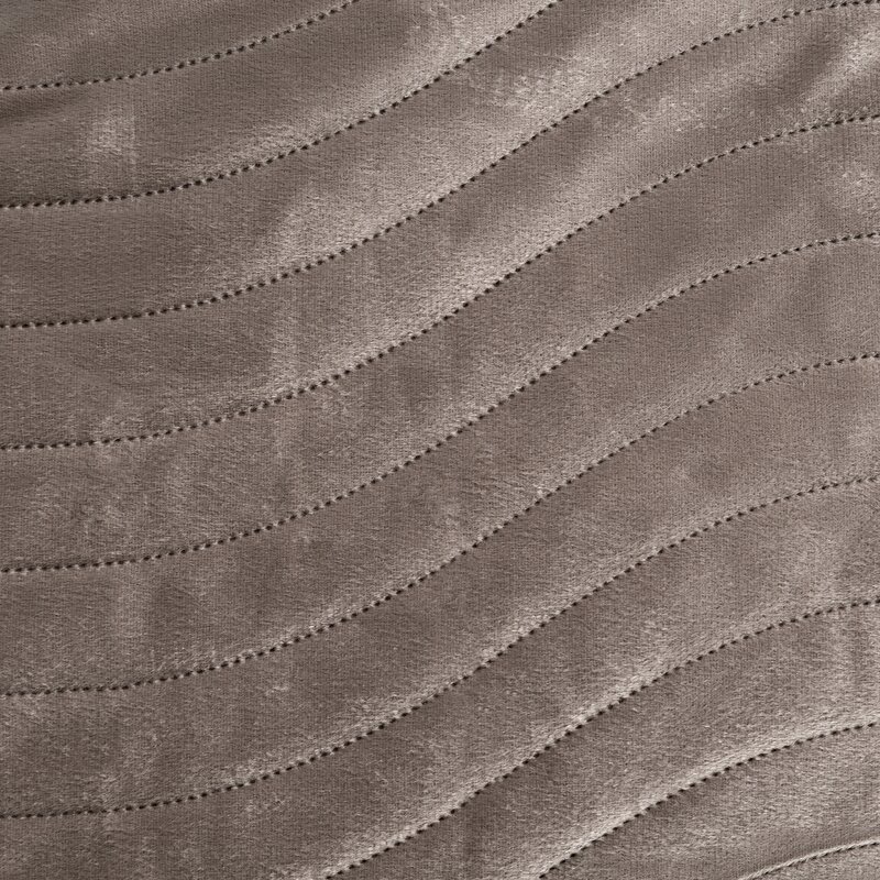 Narzuta welurowa Luiz10 beżowa 170 x 210 cm – dodaje miękkości