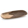 PATERA DEKORACYJNA NEVIA (01) 34 X 18 X 3 CM JASNOBRĄZOWY