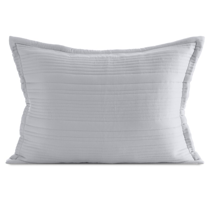 Poszewka velvet srebrna 50 x 70 cm – doda blasku wnętrzu