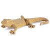 Figurka ceramiczna Eldo srebrna 17 X 6 X 13 cm – pięknie odbija światło