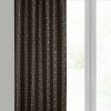 Zasłona gotowa Semi czarna 140 X 250 cm – zapewnia prywatność