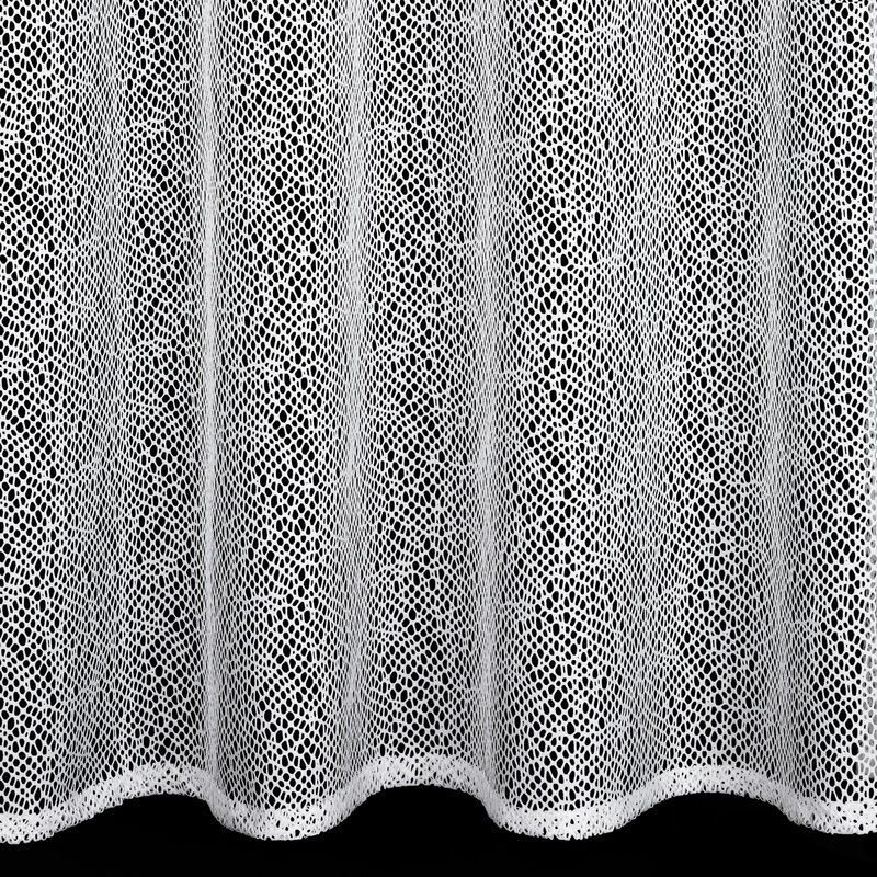 Firana gotowa Cyntia biała 140 X 250 cm – rozświetla wnętrze