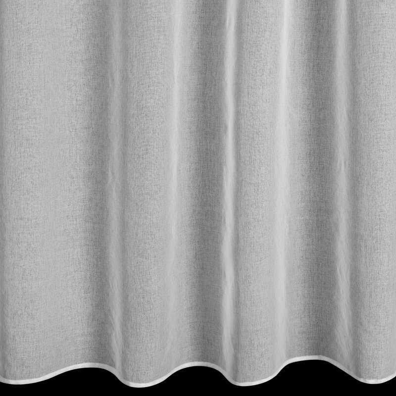 Firana gotowa Rosalie biała 140 X 250 cm – delikatnie rozprasza światło