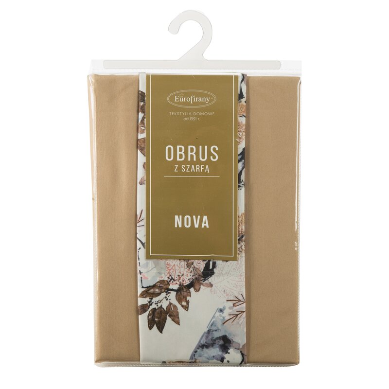Obrus ANITA 5 złoty 140 x 260 cm – doda blasku Twoim posiłkom
