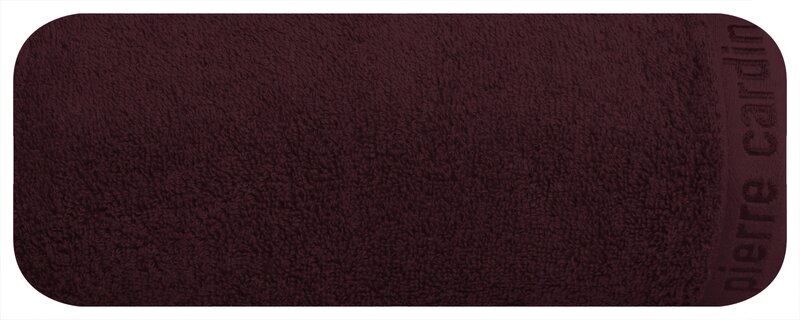 Komplet ręczników Pierre Cardin EVI burgundowy 40 X 34 X 9 CM – miękki i chłonny