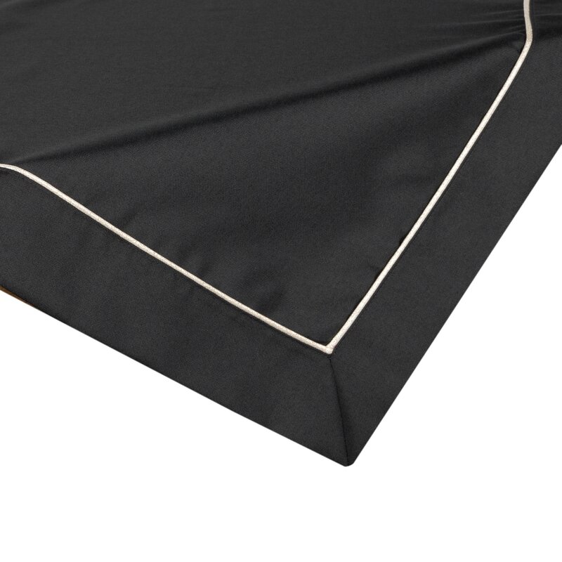 Obrus Kryza SI/O/DORITA czarny 85X85 – doda szyku Twoim spotkaniom