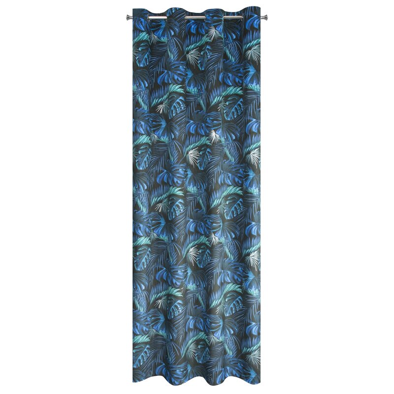 Zasłona gotowa Lazur czarna 140 x 250 cm – zaciemnia pomieszczenie