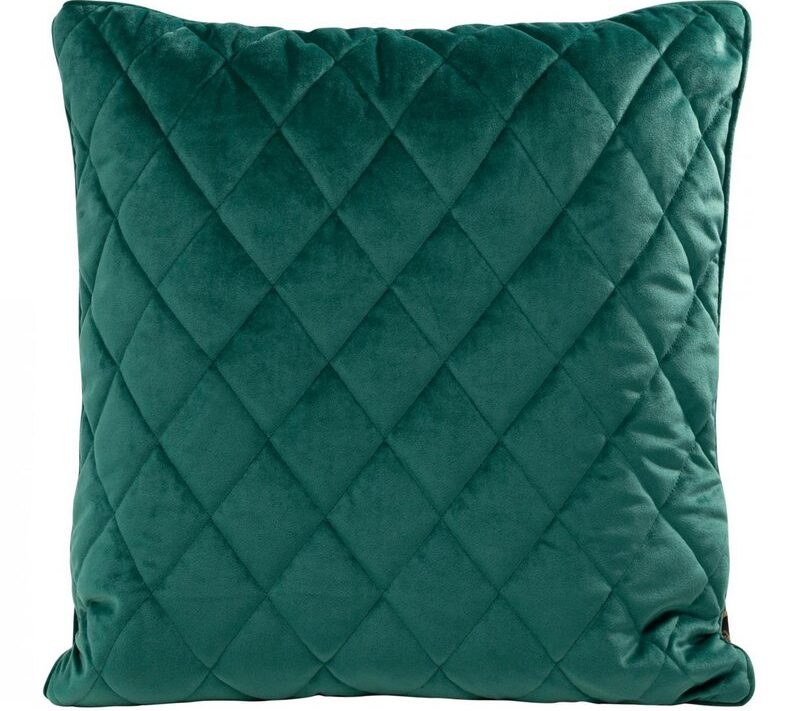 Poszewka velvet ciemnoturkusowa 45 x 45 cm – doda uroku wnętrzu