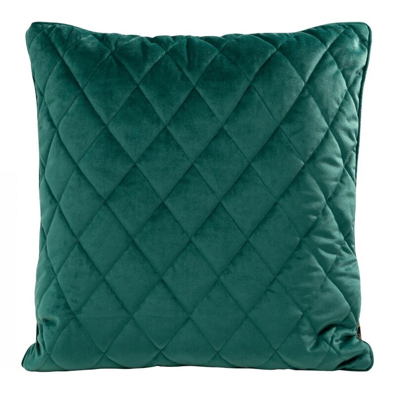 Poszewka velvet ciemnoturkusowa 45 x 45 cm – doda uroku wnętrzu