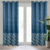 Zasłona gotowa Gina granatowa 140 x 250 cm – zaciemnia pomieszczenie