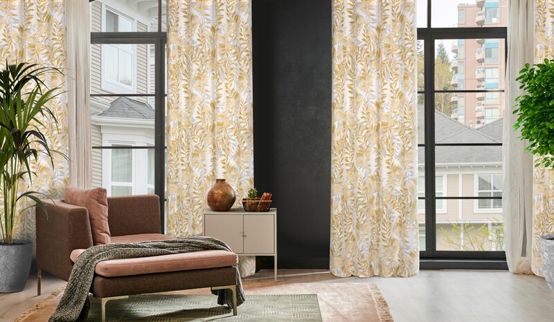 Zasłona gotowa Hariet naturalna 140 x 250 cm – rozprasza światło