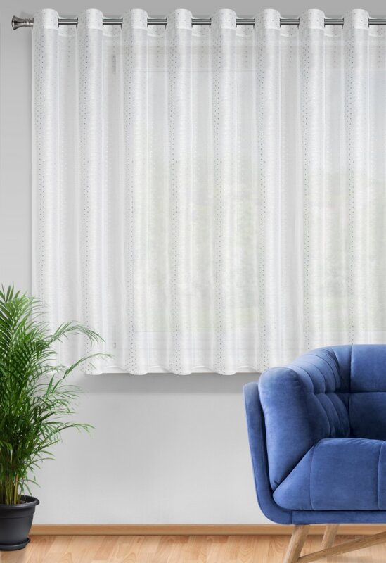 FIRANA GOTOWA SIBEL 300 X 160 CM BIAŁY