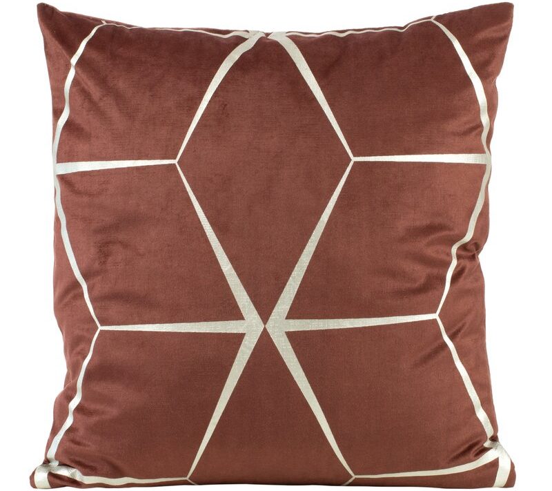 Poszewka blink bordowy 45 x 45 cm – doda charakteru wnętrzu