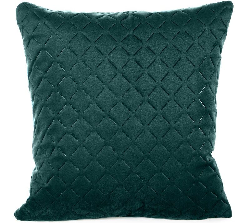 Poszewka Dimon turkusowa 40 x 40 cm – miękki welur