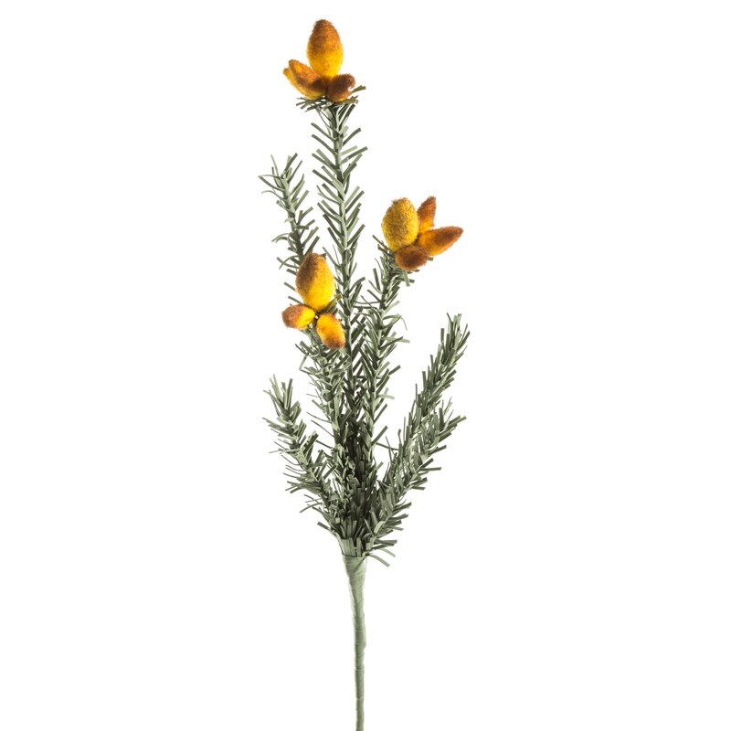 KWIAT FLORE 545 92 CM ŻÓŁTY KW/FLORE/545/Ż+B 91X14 ŻÓŁ+BRĄ (X6)