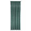 Zasłona gotowa Aurora ciemnoturkusowa 140 x 270 cm – zaciemniająca i stylowa