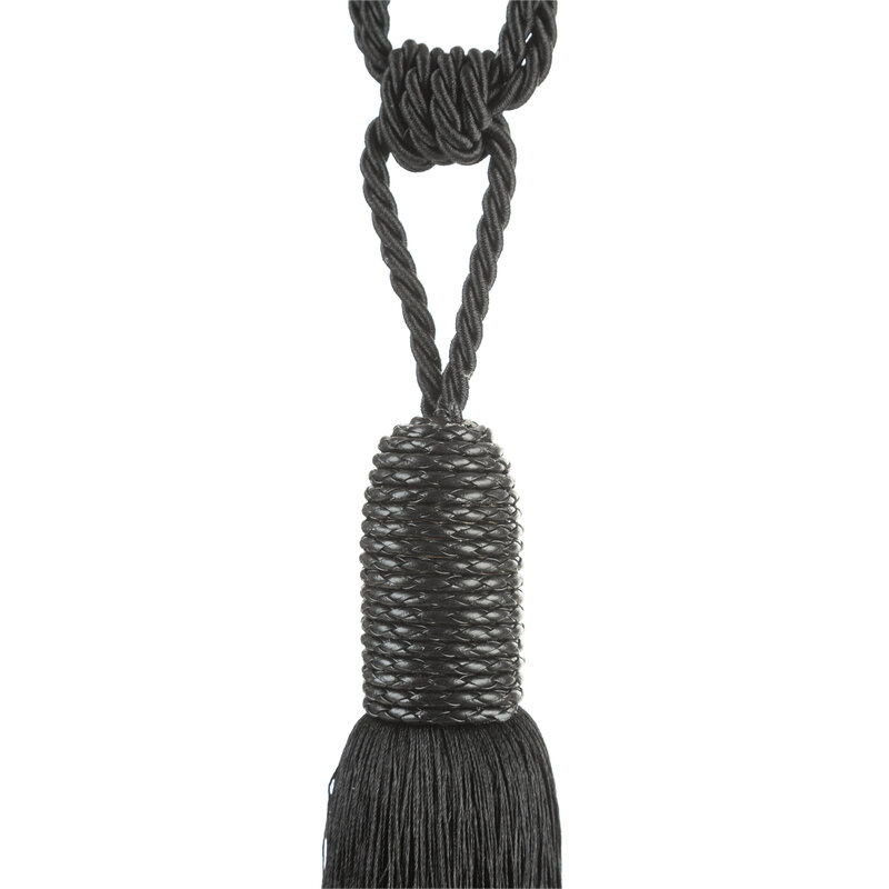 Sznur dekoracyjny LARA czarny 70 x 33 cm – doda klasy wnętrzu