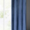 Zasłona welurowa Lussi granatowa 140 X 250 cm – do salonu i sypialni