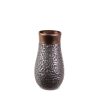 Wazon ceramiczny Morena stalowy 17 x 32 cm – na suszone kwiaty