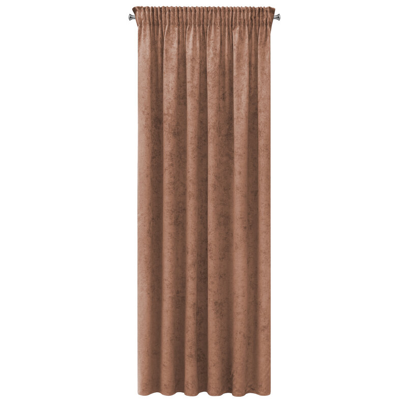 Zasłona gotowa Anisa ciemnoróżowa 140 x 270 cm – zaciemniająca i stylowa