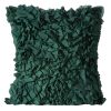 Poszewka microfibra ciemnobeżowa 45 x 45 cm – łatwa w czyszczeniu