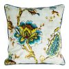 Poszewka Velvet 18 kwiatowa kremowa 45 X 45 CM – miękka i dekoracyjna