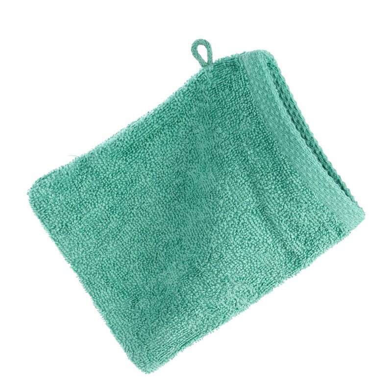 Ręcznik gładki ciemnomiętowy 16 x 21 cm – miękki i chłonny