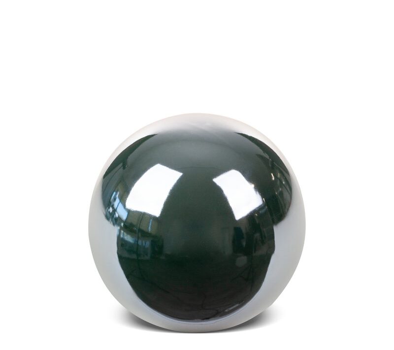 Kula ceramiczna Amora2 zielona 9 x 9 cm – idealna na komodę
