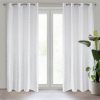 Firana gotowa Seylan biała 140 x 250 cm – zwiewna zasłona