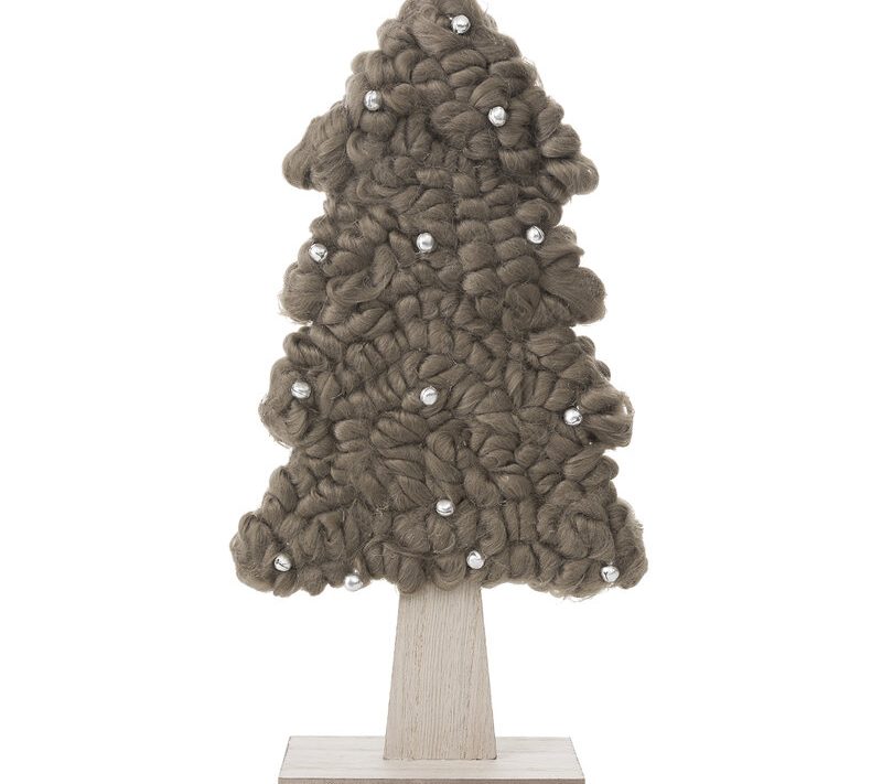 Figurka bożonarodzeniowa SW/CHOINKA brązowa 40cm – dodaje uroku